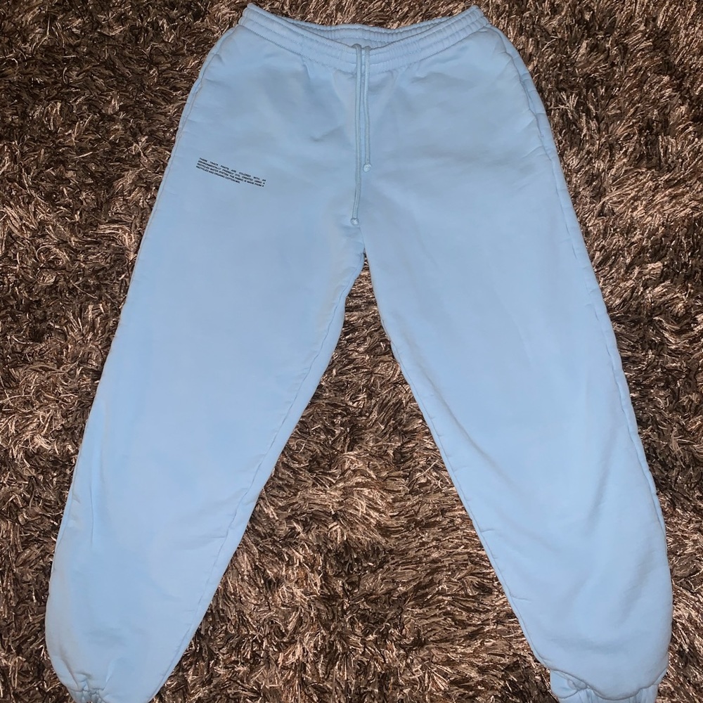 PANGAIA light blue sweatpants /joggers
